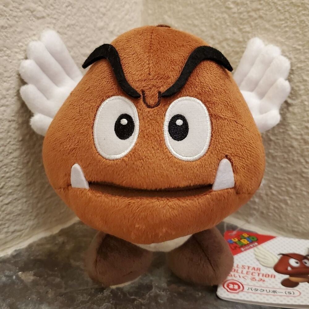 Plush - ParaGoomba 6 inch (NEW) - Super Mario - Nintendo
